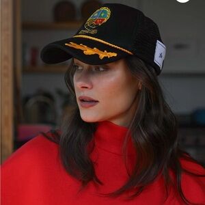 Black and Gold Women's Cap